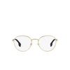 Gafas graduadas Versace VE1279 1002 gold - Miniatura del producto 1/4