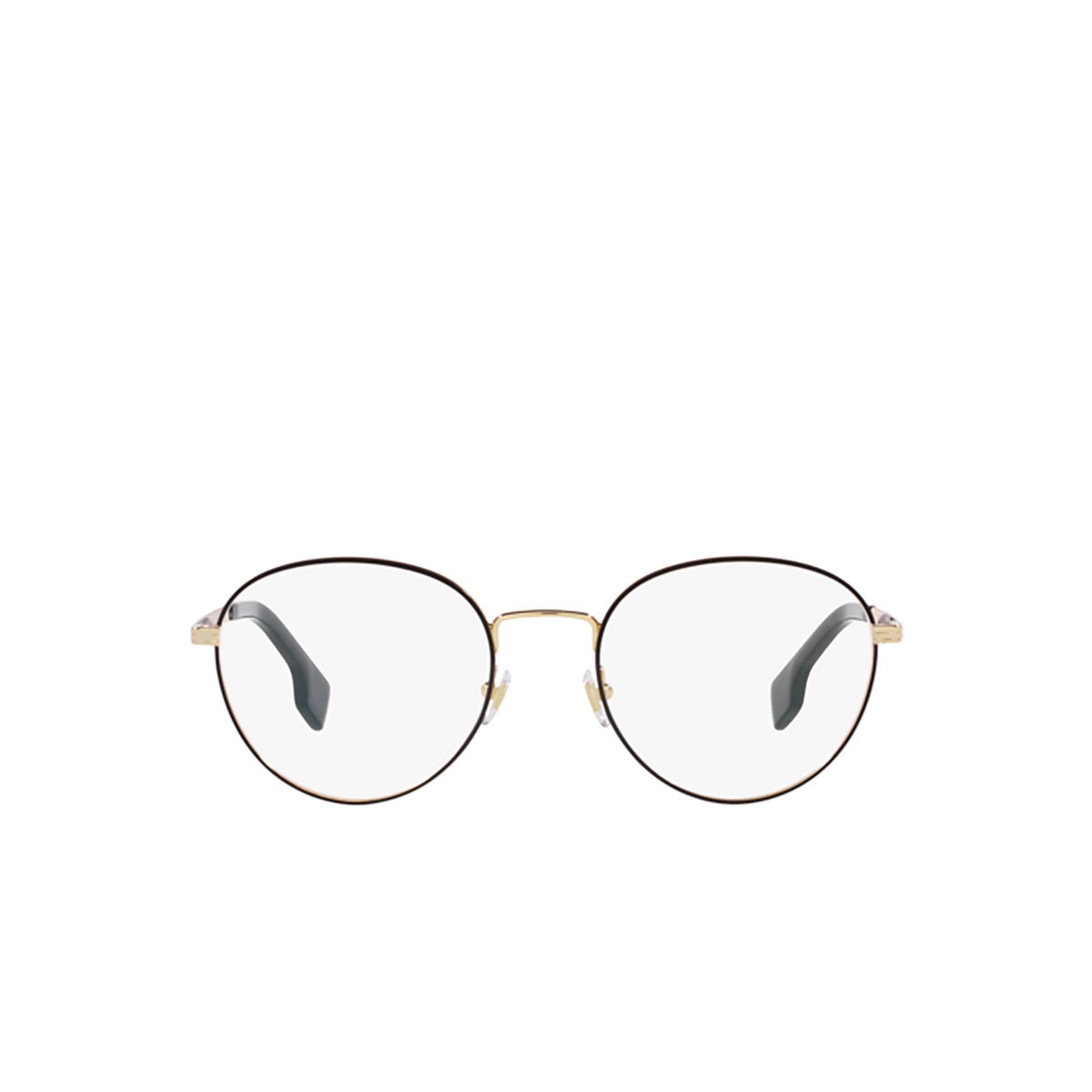 Versace VE1279 Eyeglasses 1436 Gold / Matte Black - front view