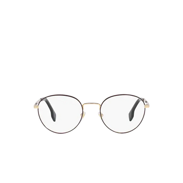 Versace VE1279 Eyeglasses 1480 bordeaux / gold - front view