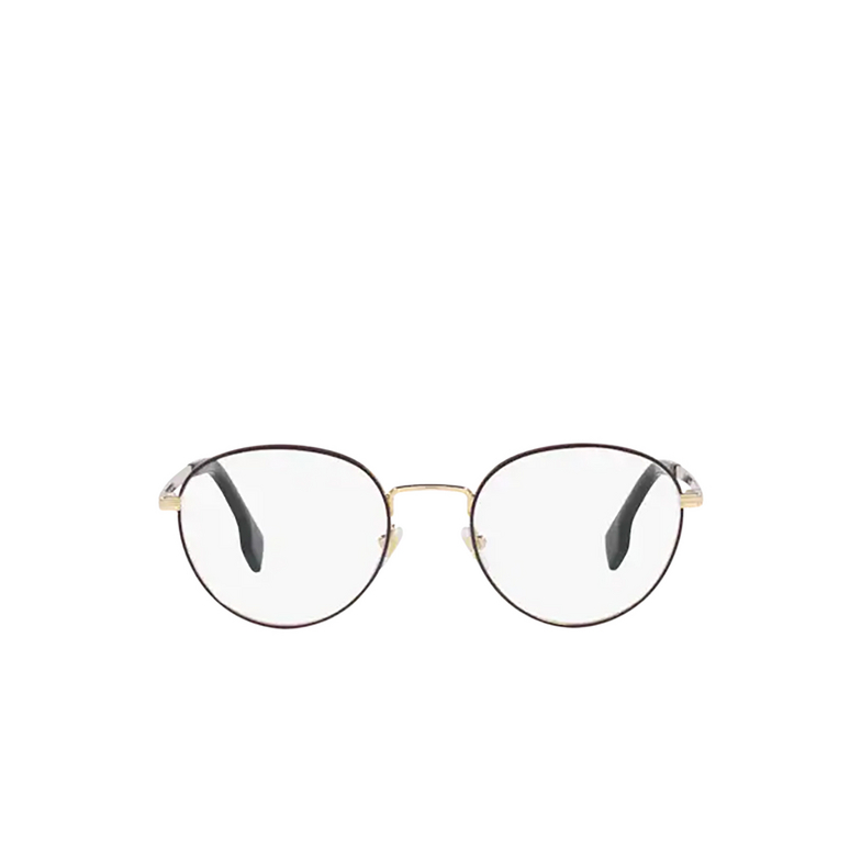Versace VE1279 Eyeglasses 1480 bordeaux / gold - 1/4