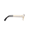 Versace VE1279 Korrektionsbrillen 1480 bordeaux / gold - Produkt-Miniaturansicht 3/4