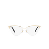 Versace VE1280 Korrektionsbrillen 1252 pale gold - Produkt-Miniaturansicht 1/4
