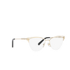 Versace VE1280 Eyeglasses 1252 pale gold - product thumbnail 2/4