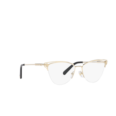 Versace VE1280 Korrektionsbrillen 1252 pale gold - Dreiviertelansicht