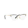 Versace VE1280 Korrektionsbrillen 1433 gold / black - Produkt-Miniaturansicht 2/4