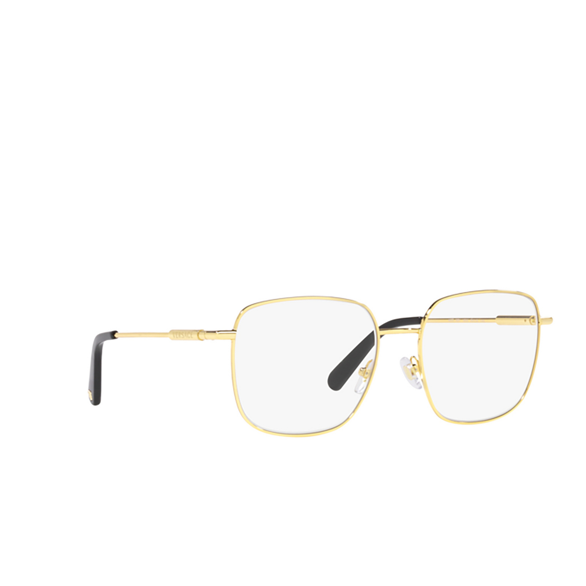 Versace VE1281 Eyeglasses 1002 Gold - three-quarters view