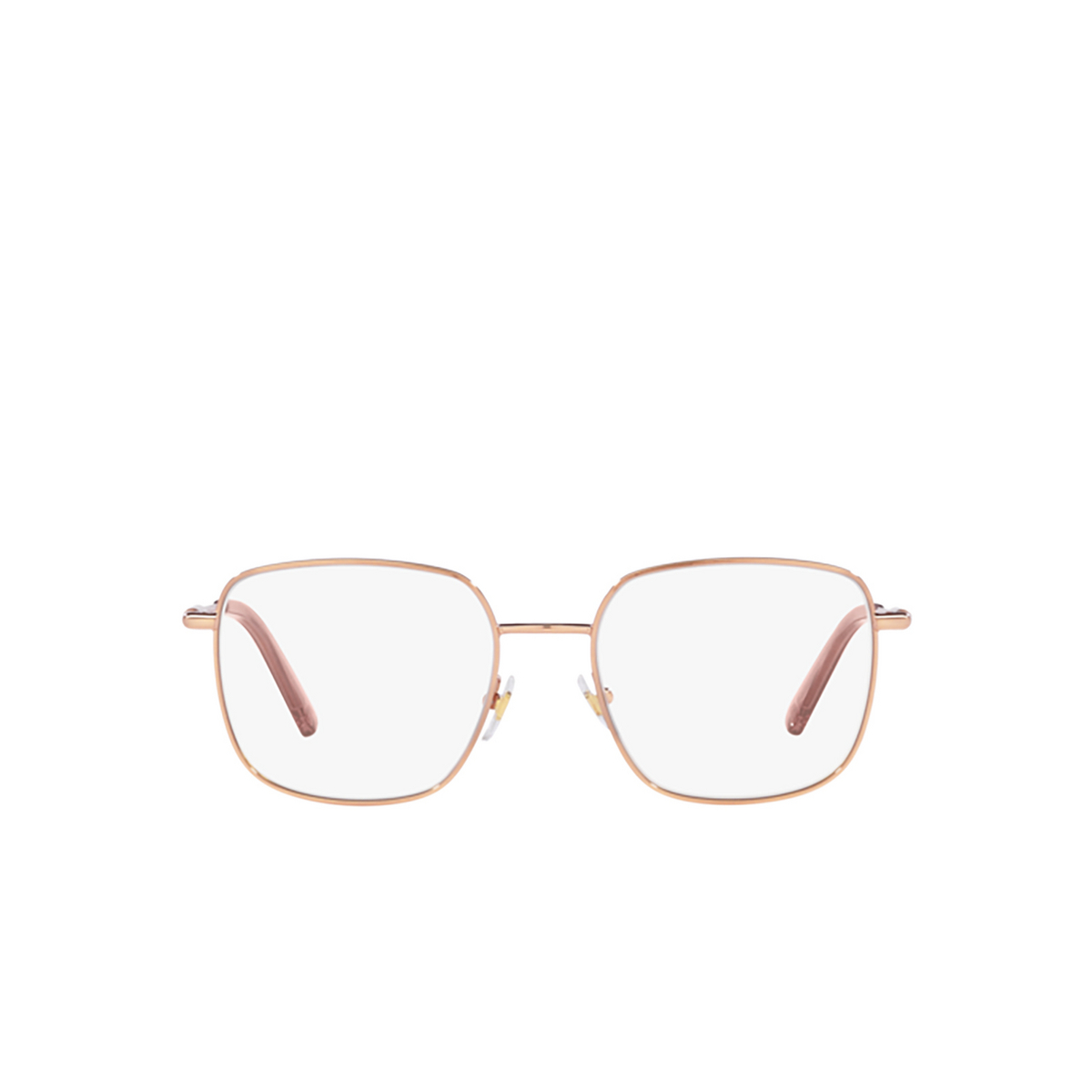 Versace VE1281 Eyeglasses 1412 Rose Gold - front view