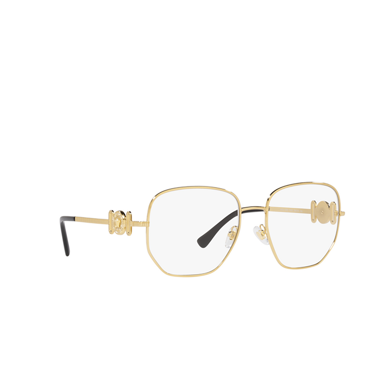 Versace VE1283 Eyeglasses 1002 Gold - three-quarters view