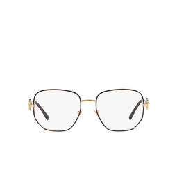 Gafas graduadas Versace VE1283 1480 bordeaux / gold