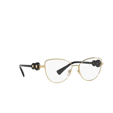 Versace VE1284 Korrektionsbrillen 1002 gold - Dreiviertelansicht
