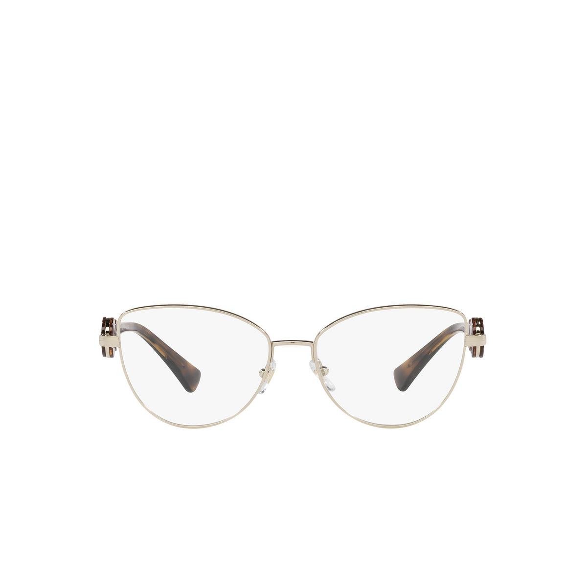 Versace VE1284 Eyeglasses 1489 Light Gold - front view