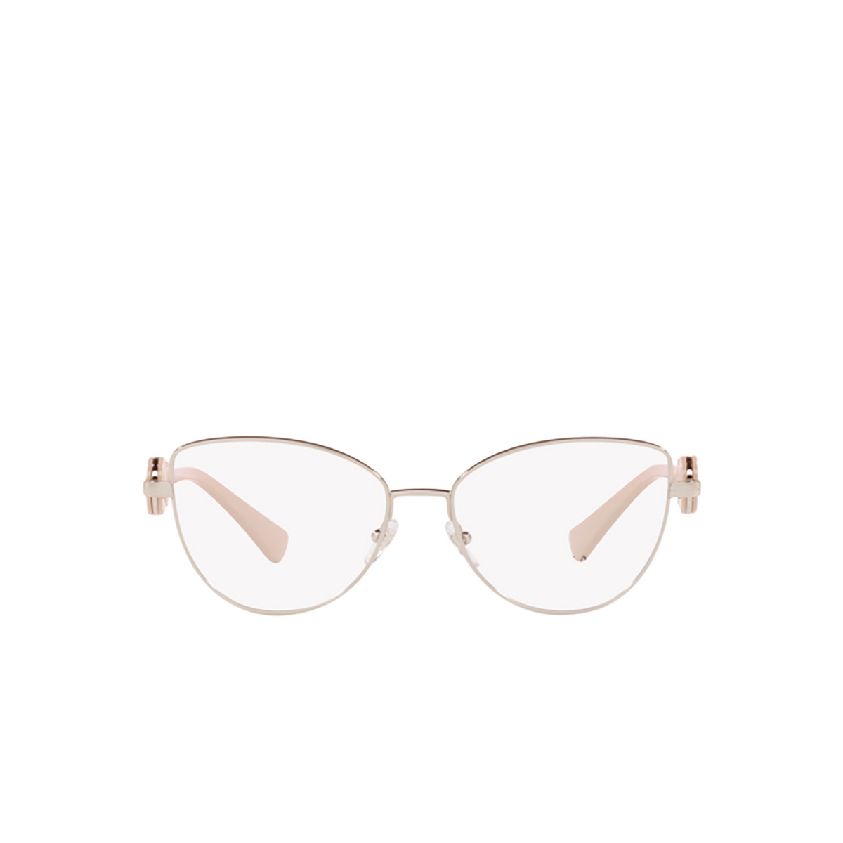 Versace VE1284 Eyeglasses 1490 Light Gold - front view