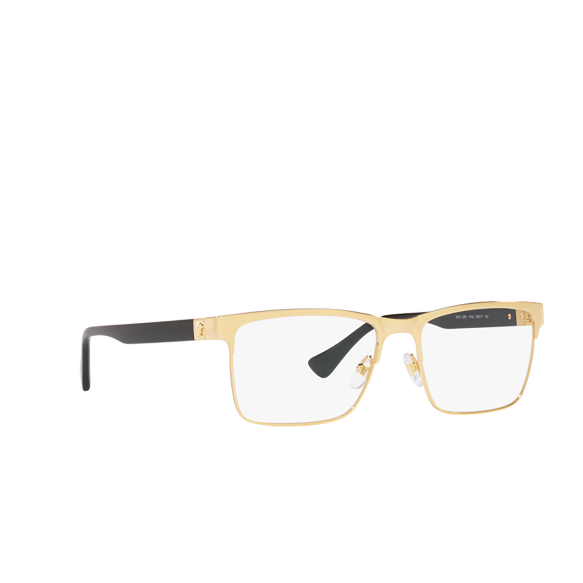 Versace VE1285 Eyeglasses 1002 Gold - three-quarters view