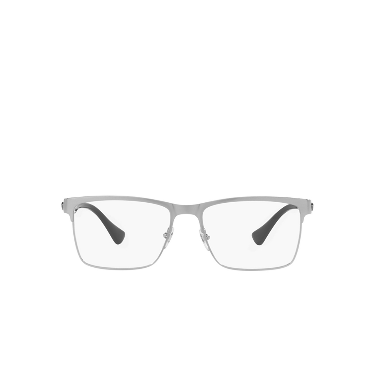 Versace VE1285 Eyeglasses 1262 Brushed Gunmetal - front view