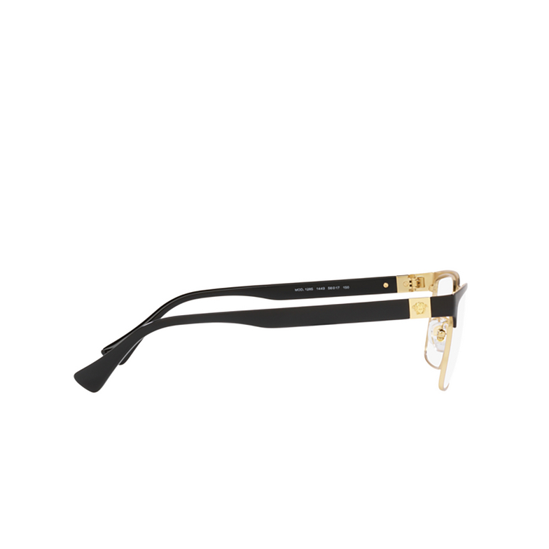 Gafas graduadas Versace VE1285 1443 black - 3/4