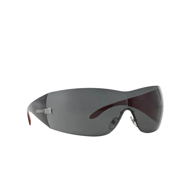 Gafas de sol Versace VE2054 100187 gunmetal - Vista tres cuartos
