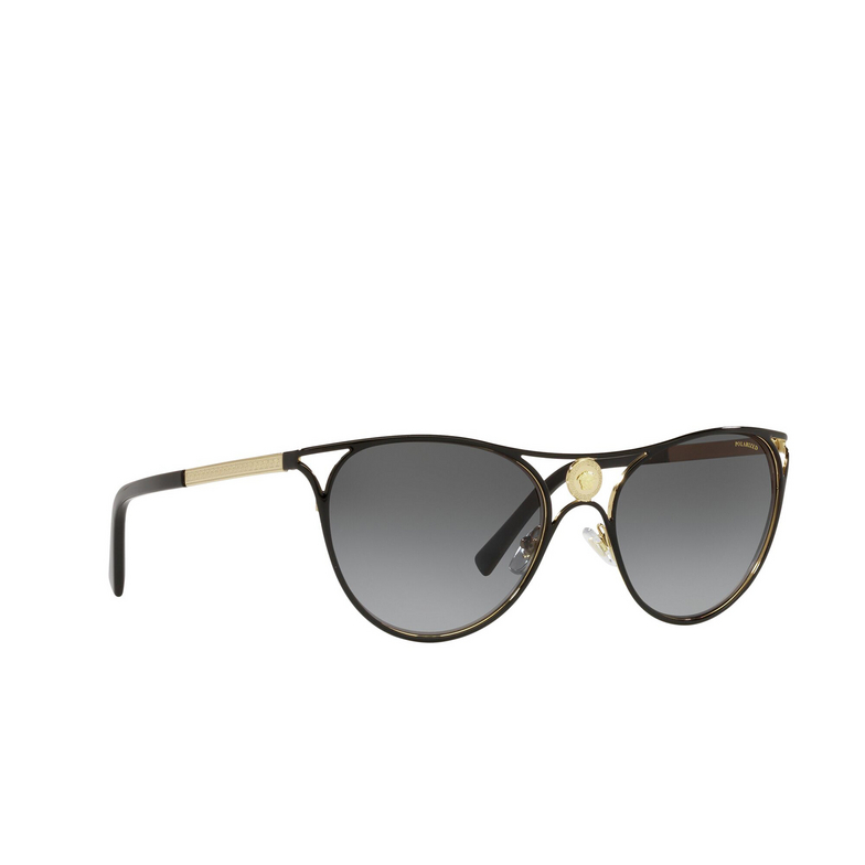Versace VE2237 Sunglasses 1433T3 black / gold - 2/4