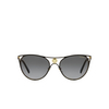 Versace VE2237 Sonnenbrillen 1433T3 black / gold - Produkt-Miniaturansicht 1/4