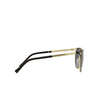Occhiali da sole Versace VE2237 1433T3 black / gold - anteprima prodotto 3/4