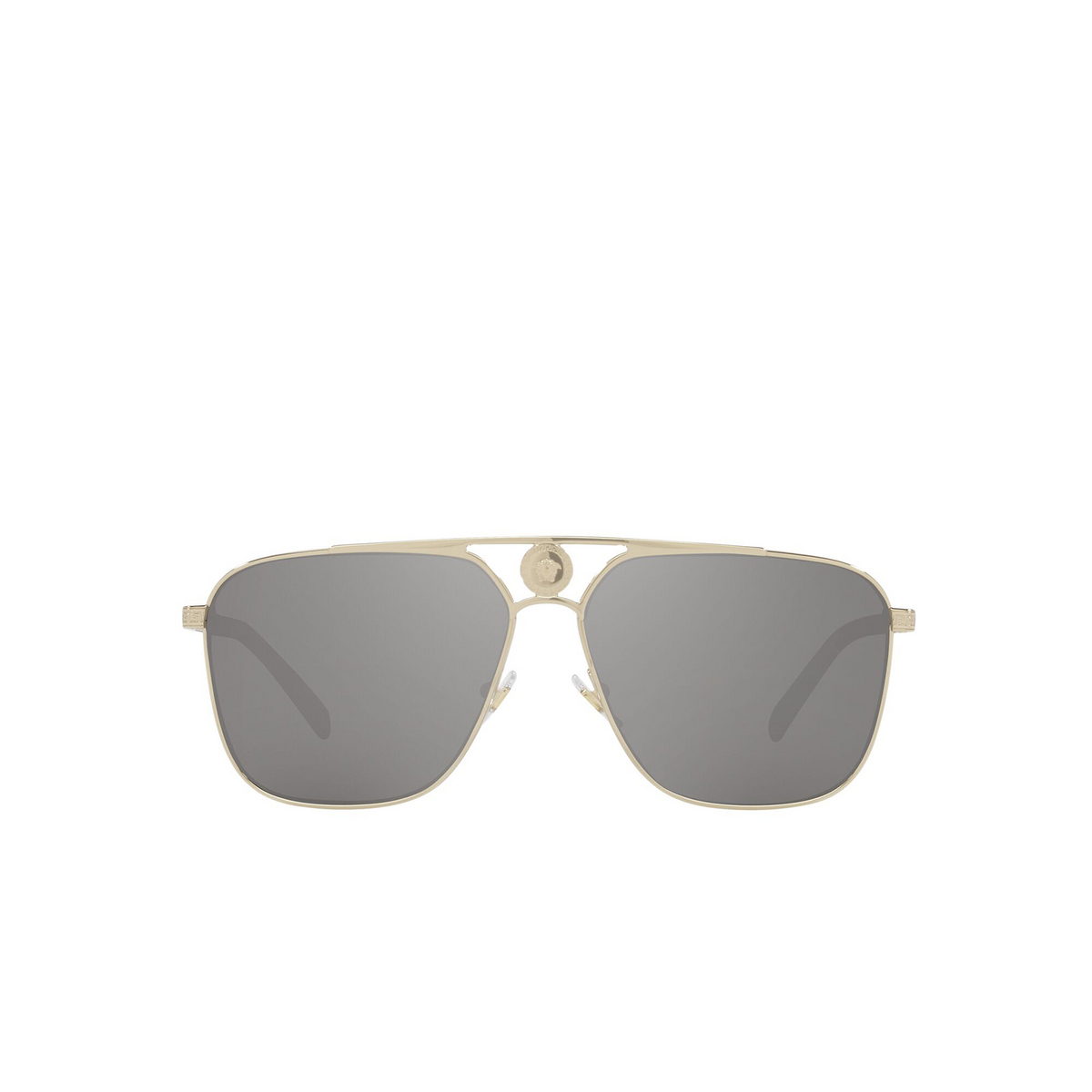 Versace® Square Sunglasses: VE2238 color Pale Gold 12526G - front view.