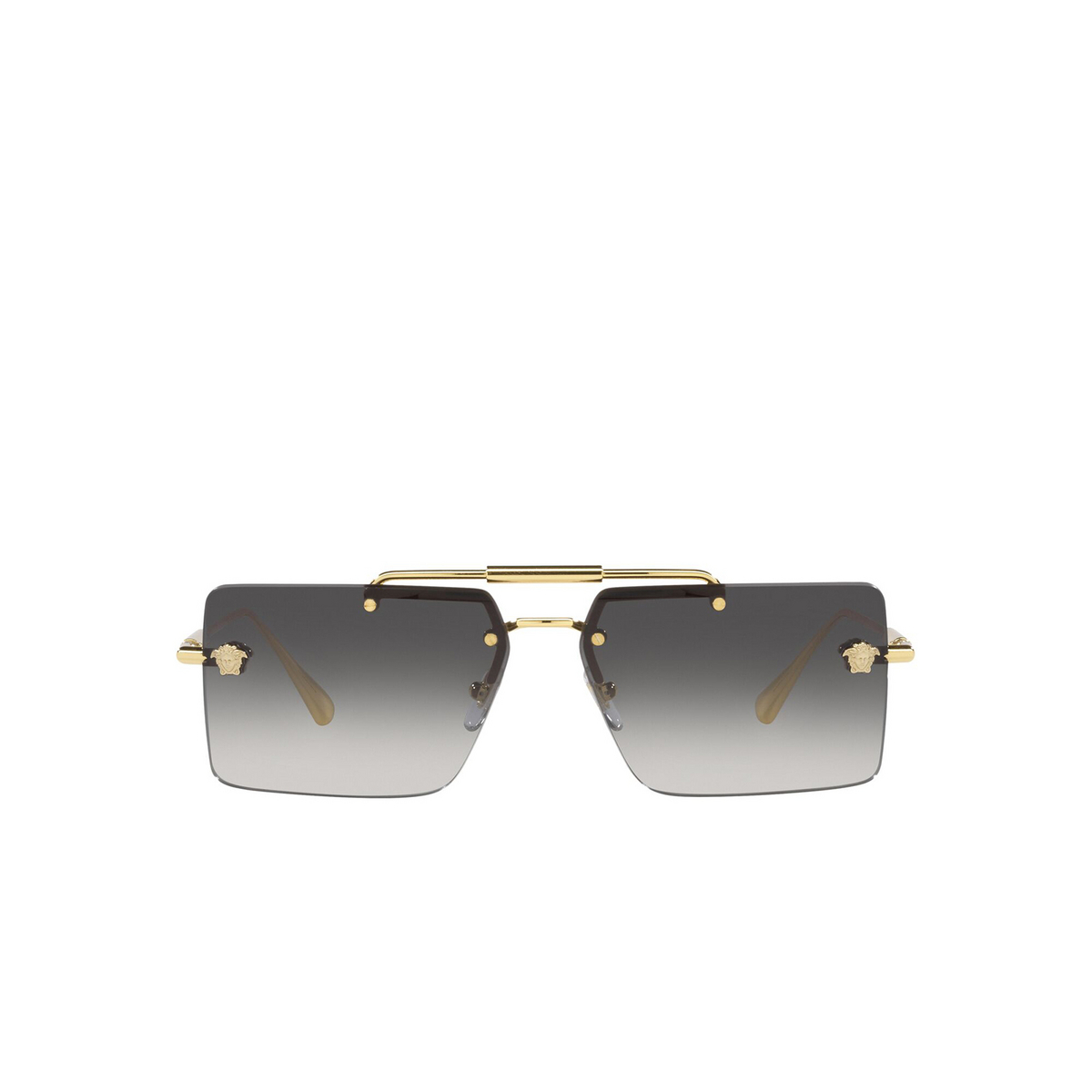 Versace VE2245 Sunglasses 10028G Gold - front view