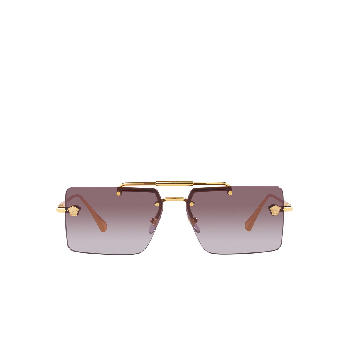Versace VE2245 Sunglasses 10028H Gold - front view