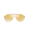 Versace VE2249 Sonnenbrillen 10027P gold - Produkt-Miniaturansicht 1/4