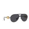 Versace VE2249 Sunglasses 126187 matte black - product thumbnail 2/4