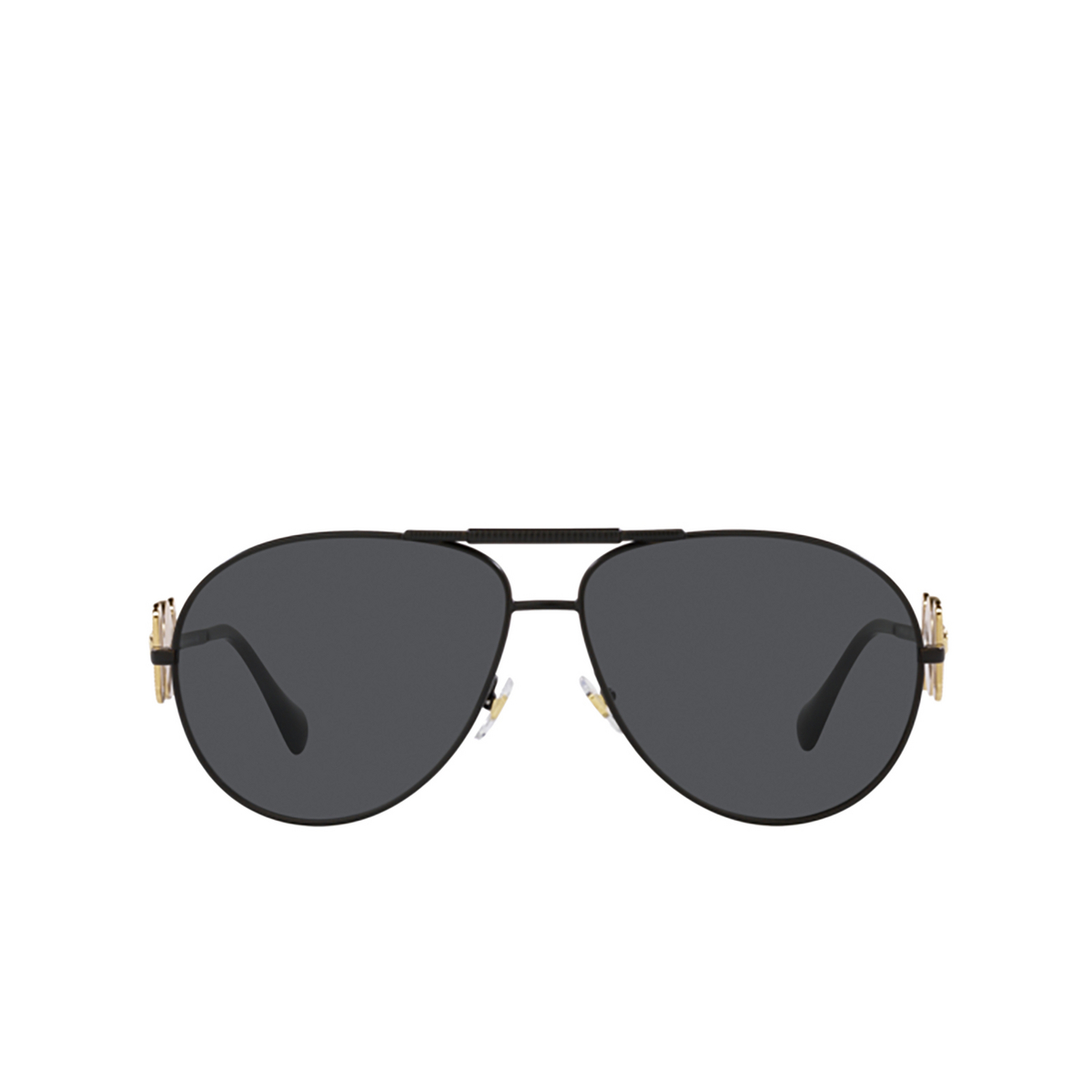 Versace VE2249 Sunglasses 126187 Matte Black - front view