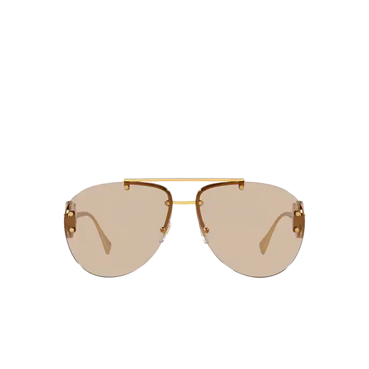 Versace VE2250 Sunglasses 148693 Gold - front view