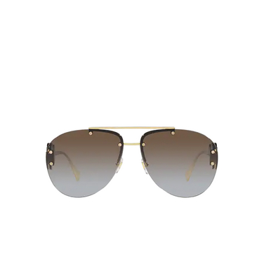 Gafas de sol Versace VE2250 148889 gold - Vista delantera