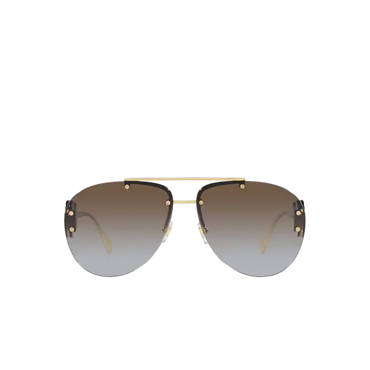 Versace VE2250 Sunglasses 148889 Gold - front view