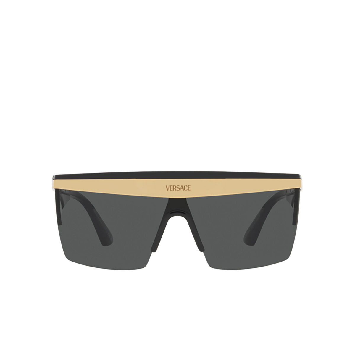 Versace VE2254 Sunglasses 100287 Black - front view