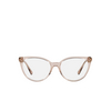 Versace VE3298B Korrektionsbrillen 5339 transparent pink - Produkt-Miniaturansicht 1/4