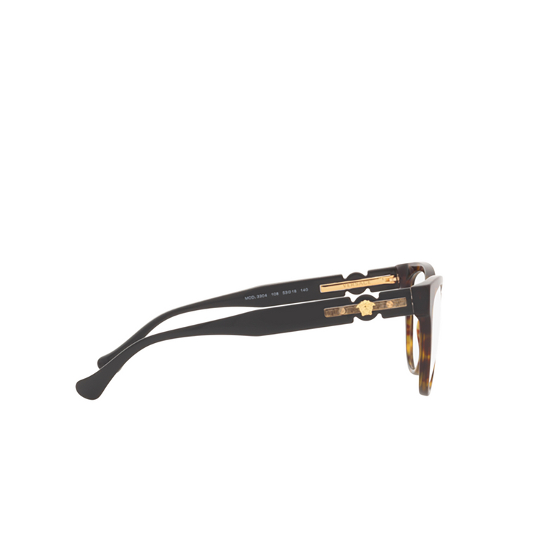 Versace VE3304 Korrektionsbrillen 108 havana - 3/4