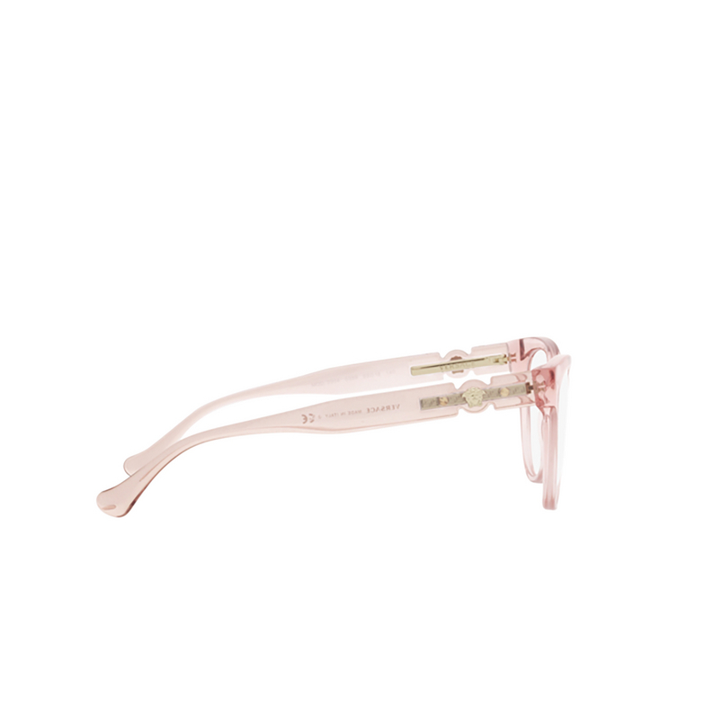 Versace VE3304 Eyeglasses 5339 transparent pink - 3/4