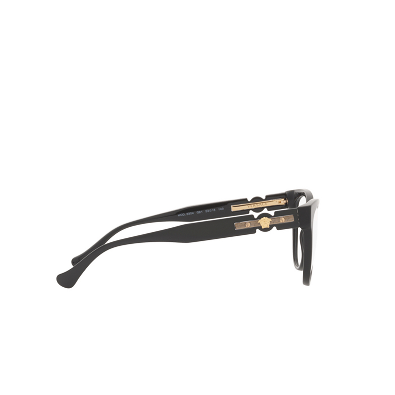 Versace VE3304 Korrektionsbrillen GB1 black - 3/4