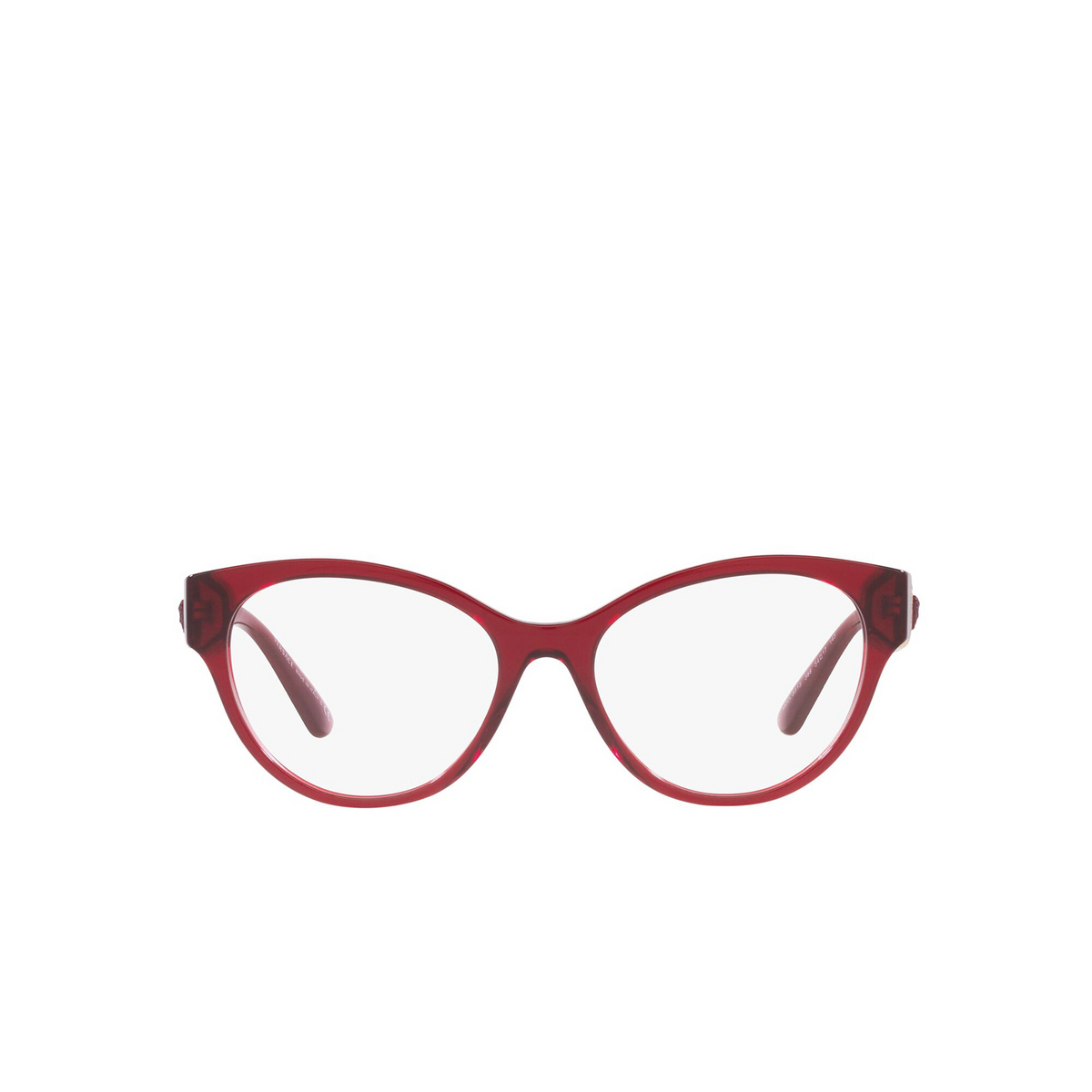Versace VE3313 Eyeglasses 388 Red Transparent - product thumbnail 1/4