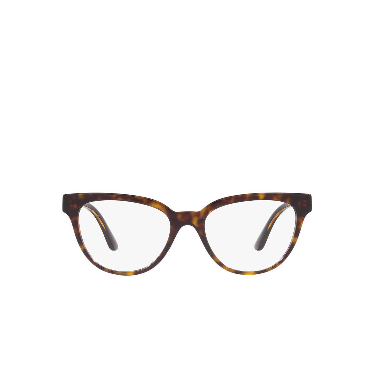 Versace® Cat-eye Eyeglasses: VE3315 color Havana 108 - front view.