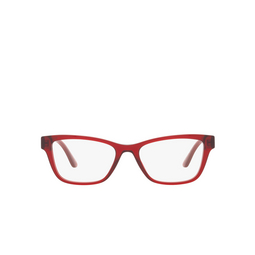 Versace® Square Eyeglasses: VE3316 color 388 Transparent Red 
