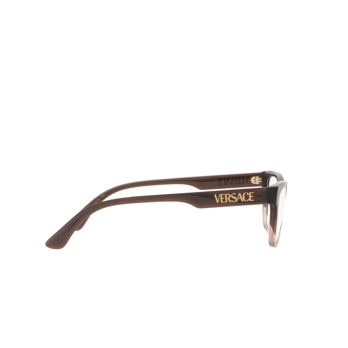 Versace® Square Eyeglasses: VE3316 color 5332 Brown Gradient Beige - product thumbnail 3/3