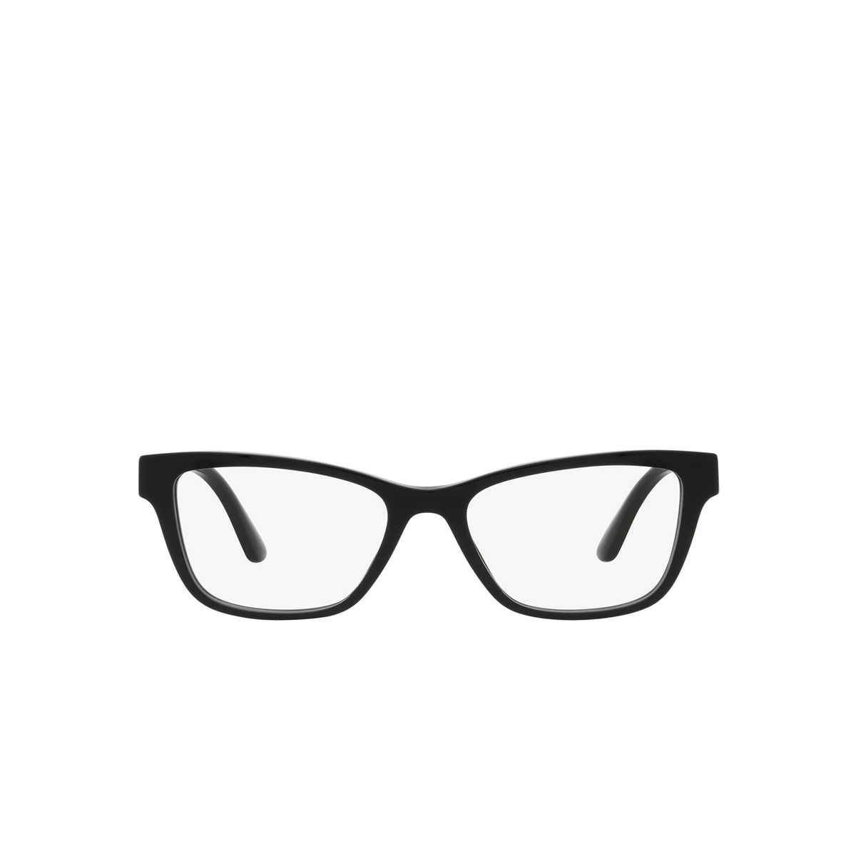 Versace® Square Eyeglasses: VE3316 color Black GB1 - front view.