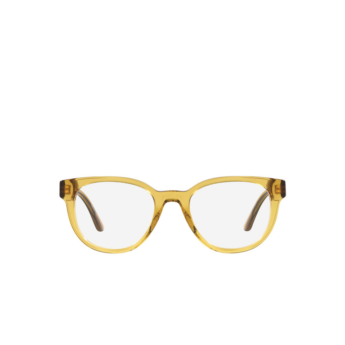 Versace® Square Eyeglasses: VE3317 color Honey 5347 - front view.