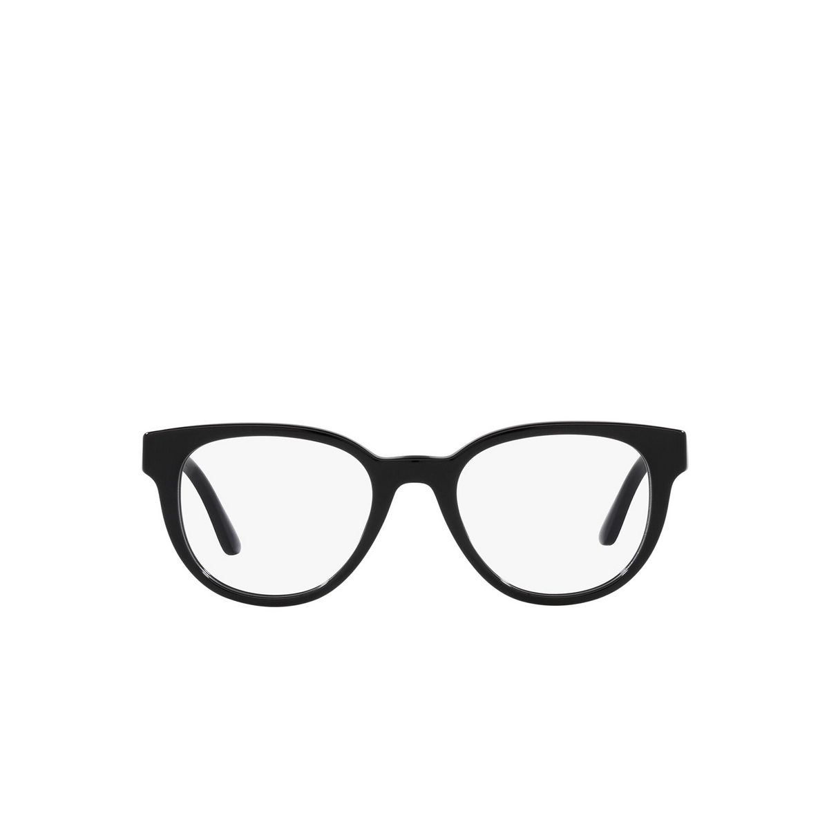 Versace® Square Eyeglasses: VE3317 color Black GB1 - front view.