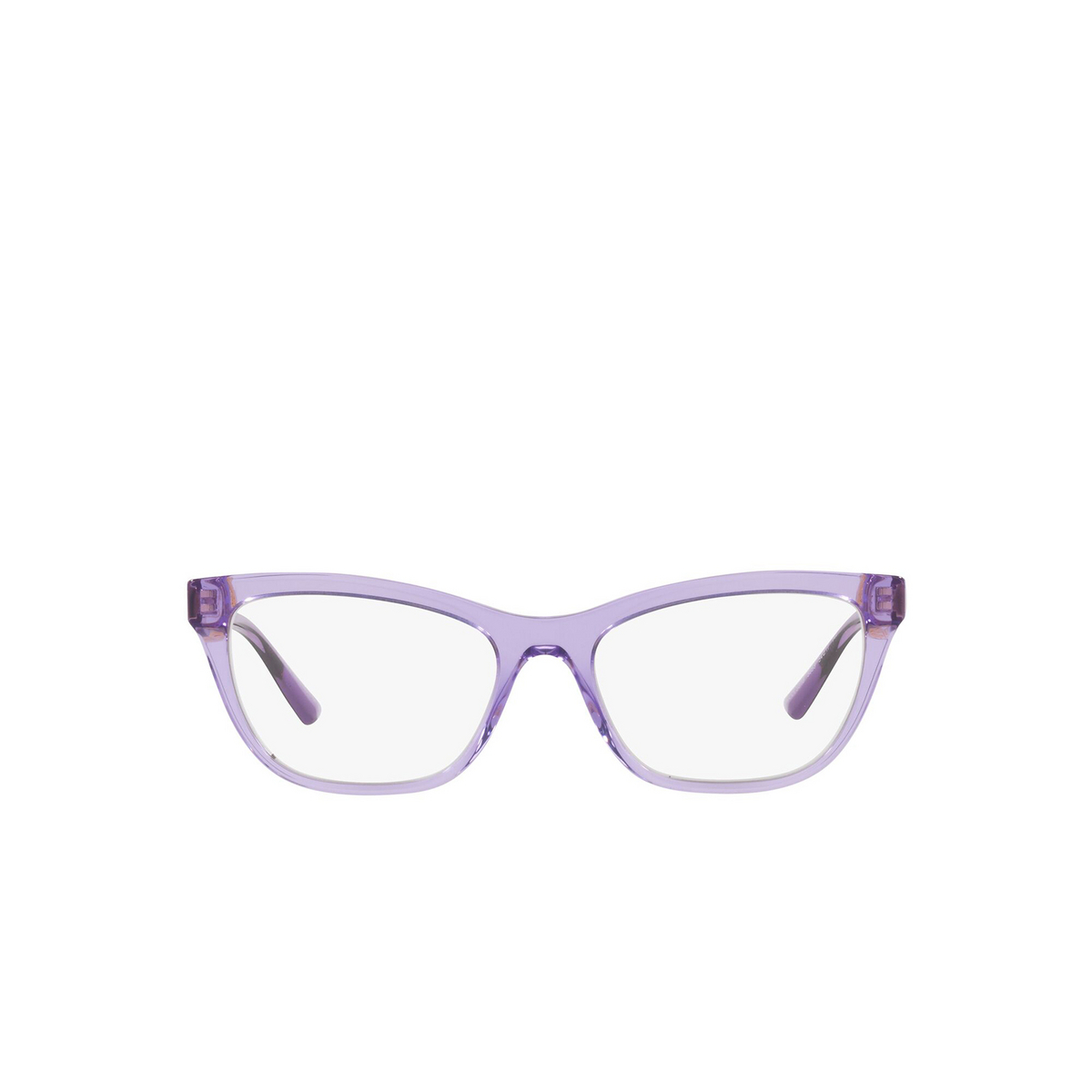 Versace VE3318 Eyeglasses 5353 Transparent Violet - front view