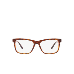 Versace® Square Eyeglasses: VE3319 color Havana Monogram Print 5354.