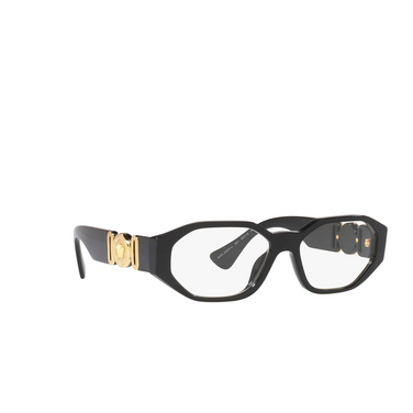 Versace VE3320U Eyeglasses gb1 black - three-quarters view