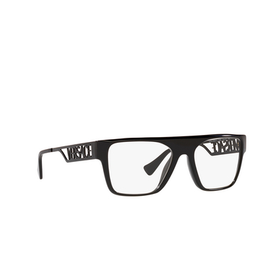 Lunettes de vue Versace VE3326U 5380 black - Vue trois quarts