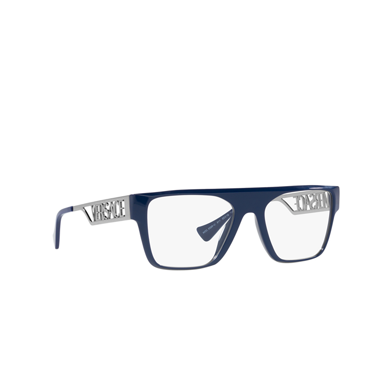 Versace VE3326U Eyeglasses 911 Blue - three-quarters view