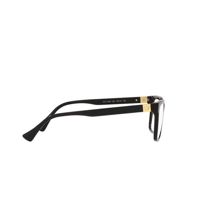Versace VE3328 Eyeglasses GB1 black - 3/4